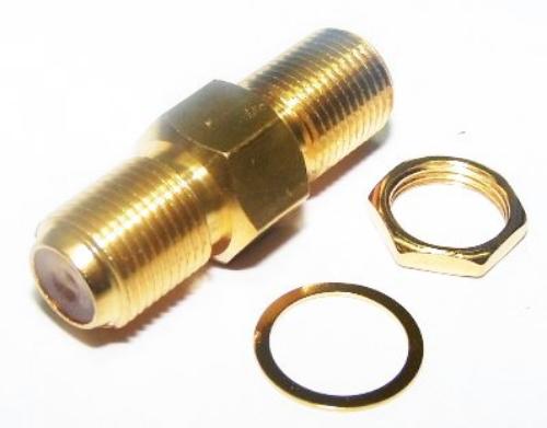 F Double Jack with Washer and Nut Gold